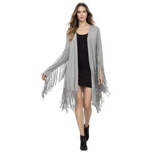 NWOT Pol Fringe Cardigan